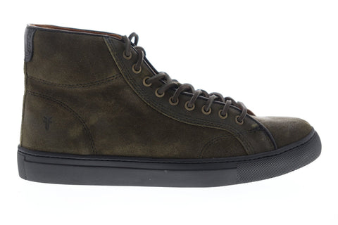 Frye Walker Midlace 81217 Mens Fatique suede Lace Up Low Top Sneakers Shoes