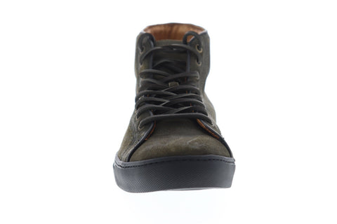 Frye Walker Midlace 81217 Mens Fatique suede Lace Up Low Top Sneakers Shoes