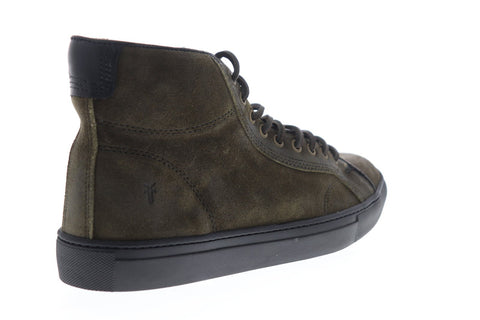 Frye Walker Midlace 81217 Mens Fatique suede Lace Up Low Top Sneakers Shoes