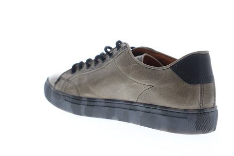 Frye Walker Low Lace 81234 Mens Grey Leather Lace Up Low Top Sneakers Shoes