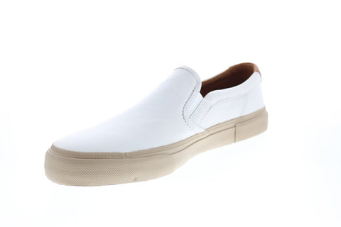 Frye Ludlow 81286 Mens White Leather Lifestyle Sneakers Shoes