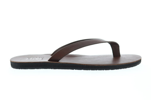 Frye Theo Sandal 81289 Mens Brown Leather Flip-Flops Sandals Shoes