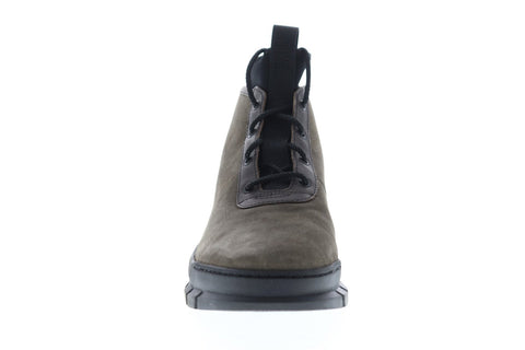 Frye Explorer Chukka Mens Gray Suede Casual Dress Lace Up Chukkas Shoes