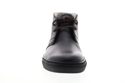 Frye Essex Chukka 81316 Mens Black Leather Lace Up Chukkas Boots Shoes