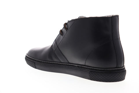 Frye Essex Chukka 81316 Mens Black Leather Lace Up Chukkas Boots Shoes