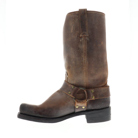 Frye Harness 12R 81325 Mens Brown Leather Casual Dress Lace Up Boots Shoes