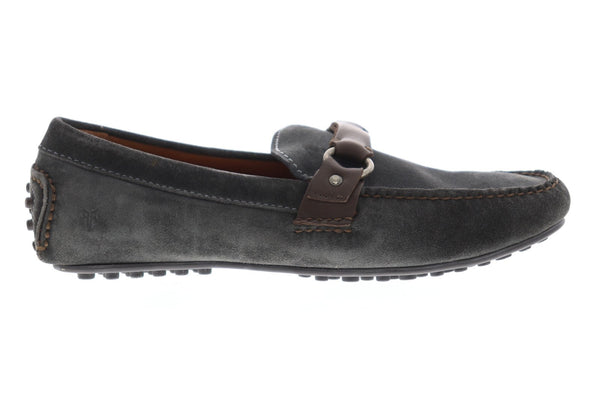 Frye Allen Ring Keeper 81354 Mens Gray Suede Slip On  display picture 2