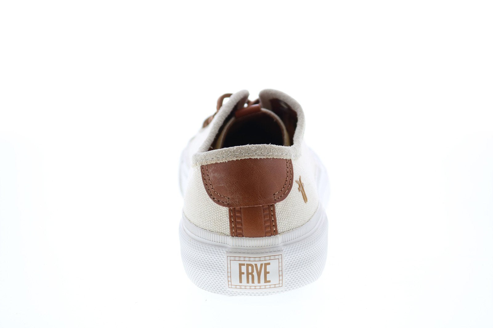 Frye Ludlow Off White Canvas Slip-On Sneakers Buy Frye Men main image 2