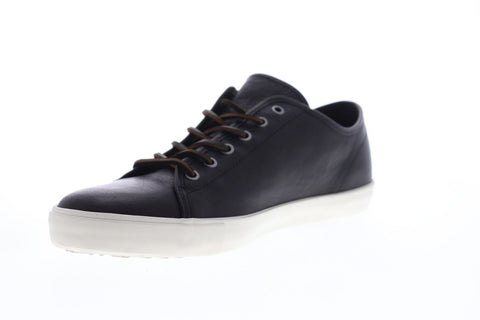 Frye Brett Low 81519 Mens Black Leather Lace Up Low Top Sneakers Shoes