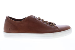 Frye Brett Low 81519 Mens Brown Leather Lace Up Low Top Sneakers Shoes