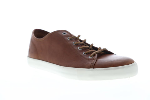 Frye Brett Low 81519 Mens Brown Leather Lace Up Low Top Sneakers Shoes