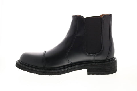 Frye Griffin Chelsea 81555 Mens Black Leather Slip On Chelsea Boots