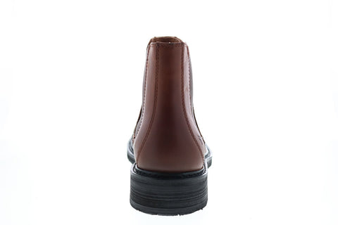 Frye Griffin Chelsea 81557 Mens Brown Leather Slip On Chelsea Boots