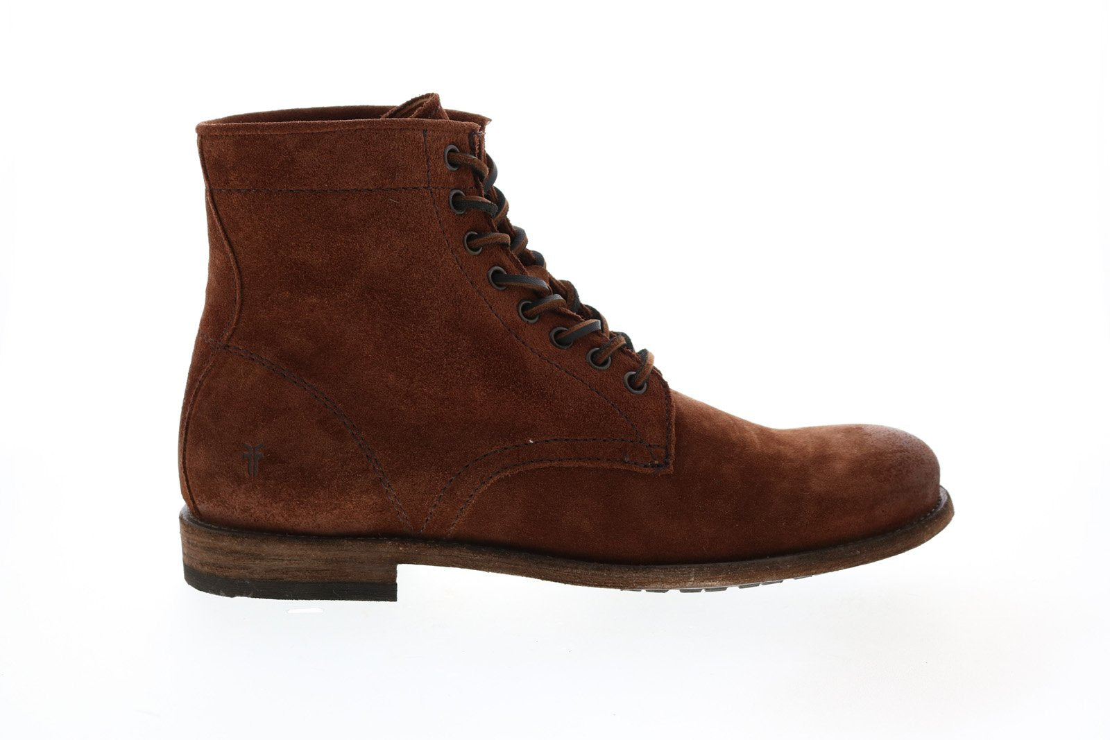 Frye Tyler Lace Up 81625 Mens Brown Suede Lace Up Casual 
