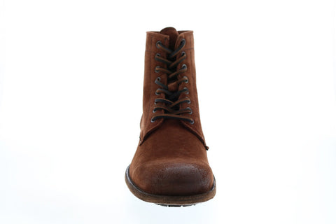Frye Tyler Lace Up 81625 Mens Brown Suede Lace Up Casual 