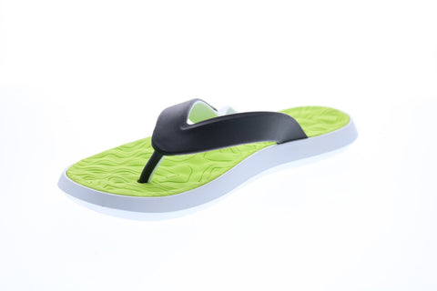 Rider R1 Plus II 81846-23930 Mens Black Synthetic Flip-Flops Sandals Shoes