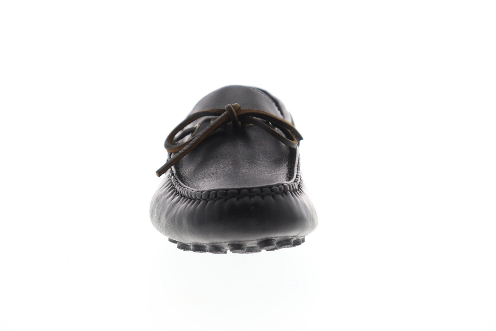 Frye Russel Tie Mocs Leather Slip On Frye Russel Tie 82201 Mens Black Leather Lace Up Moccasin  main image 3