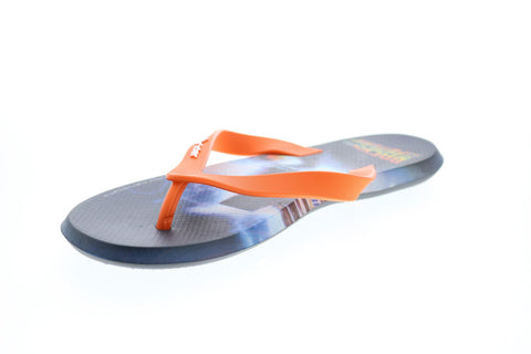 Rider R1Blockbus Back To The Future Mens Orange Flip-Flops Sandals Shoes