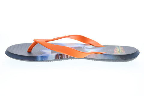 Rider R1Blockbus Back To The Future Mens Orange Flip-Flops Sandals Shoes