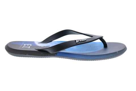Rider R1 Blockbuster E.T. 82663-20766 Mens Black Flip-Flops Sandals Shoes