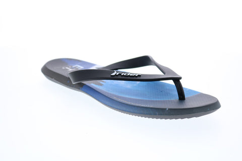 Rider R1Blockbus E.T. 82663-20766 Mens Black Flip-Flops Sandals Shoes