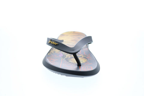 Rider Monsters Mummy 82664-21559 Mens Black Synthetic Flip-Flops Sandals Shoes