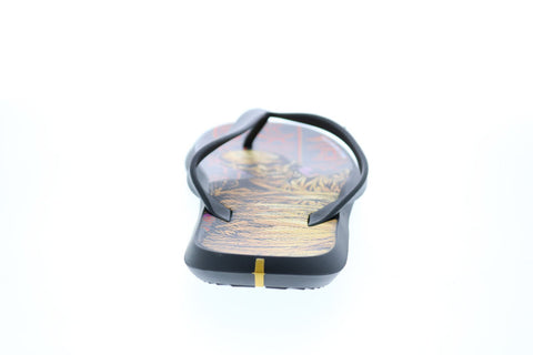 Rider Monsters Mummy 82664-21559 Mens Black Synthetic Flip-Flops Sandals Shoes