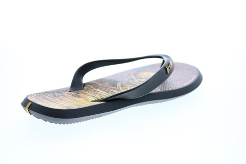 Rider Monsters Mummy 82664-21559 Mens Black Synthetic Flip-Flops Sandals Shoes