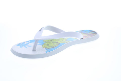 Rider Monsters Creature From The Black Lagoon 82664-21573 Mens White Synthetic Flip-Flops Sandals Shoes