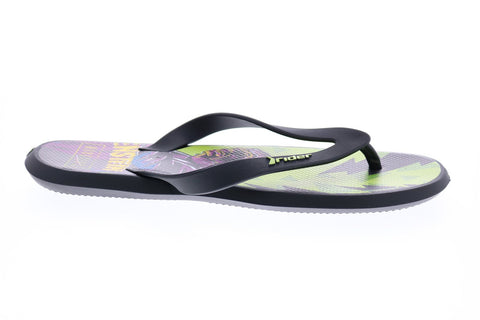 Rider Monsters Frankenstein 82664-21675 Mens Black Synthetic Flip-Flops Sandals Shoes
