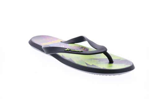 Rider Monsters Frankenstein 82664-21675 Mens Black Synthetic Flip-Flops Sandals Shoes