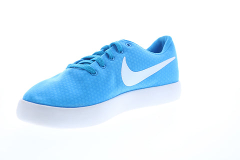 Nike Ankle High 833663-410 Womens Blue Canvas Low Top Lifestyle Sneakers Shoes