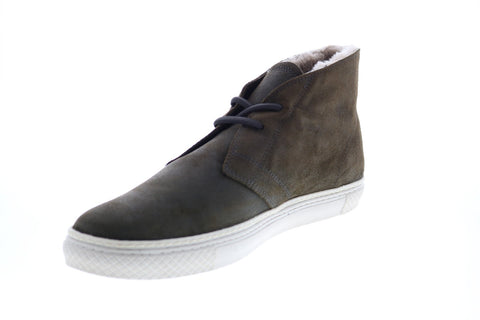 Frye Essex Chukka 83684 Mens Gray Suede Lace Up Chukkas Boots