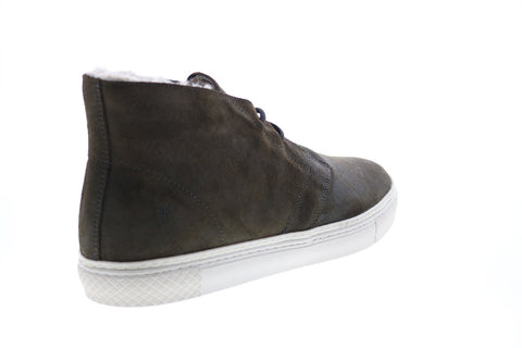 Frye Essex Chukka 83684 Mens Gray Suede Lace Up Chukkas Boots