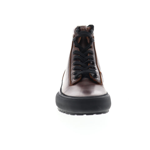 Frye Ryan Lug Trek 83701 Mens Brown Leather Lace Up Hiking Boots Shoes
