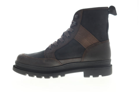 Frye Scout Boot 83703 Mens Black Leather High Top Lace Up Casual Dress Boots