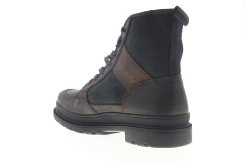 Frye Scout Boot 83703 Mens Black Leather High Top Lace Up Casual Dress Boots