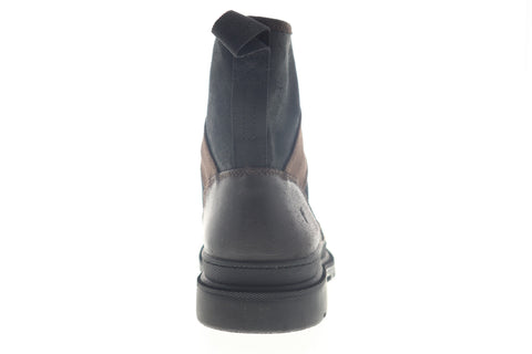 Frye Scout Boot 83703 Mens Black Leather High Top Lace Up Casual Dress Boots