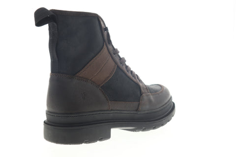 Frye Scout Boot 83703 Mens Black Leather High Top Lace Up Casual Dress Boots