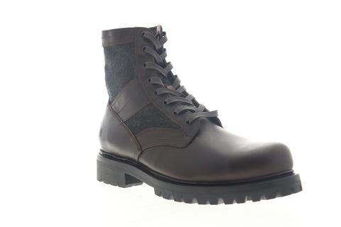 Frye Trench Combat 83705 Mens Brown Leather Casual Dress Boots