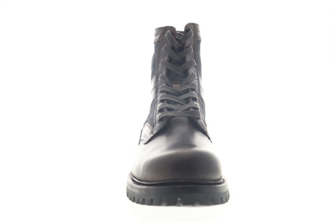 Frye Trench Combat 83705 Mens Brown Leather Casual Dress Boots
