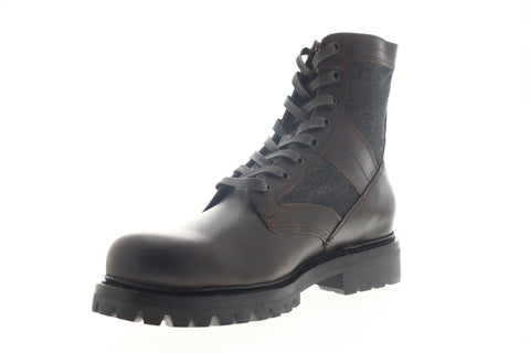 Frye Trench Combat 83705 Mens Brown Leather Casual Dress Boots