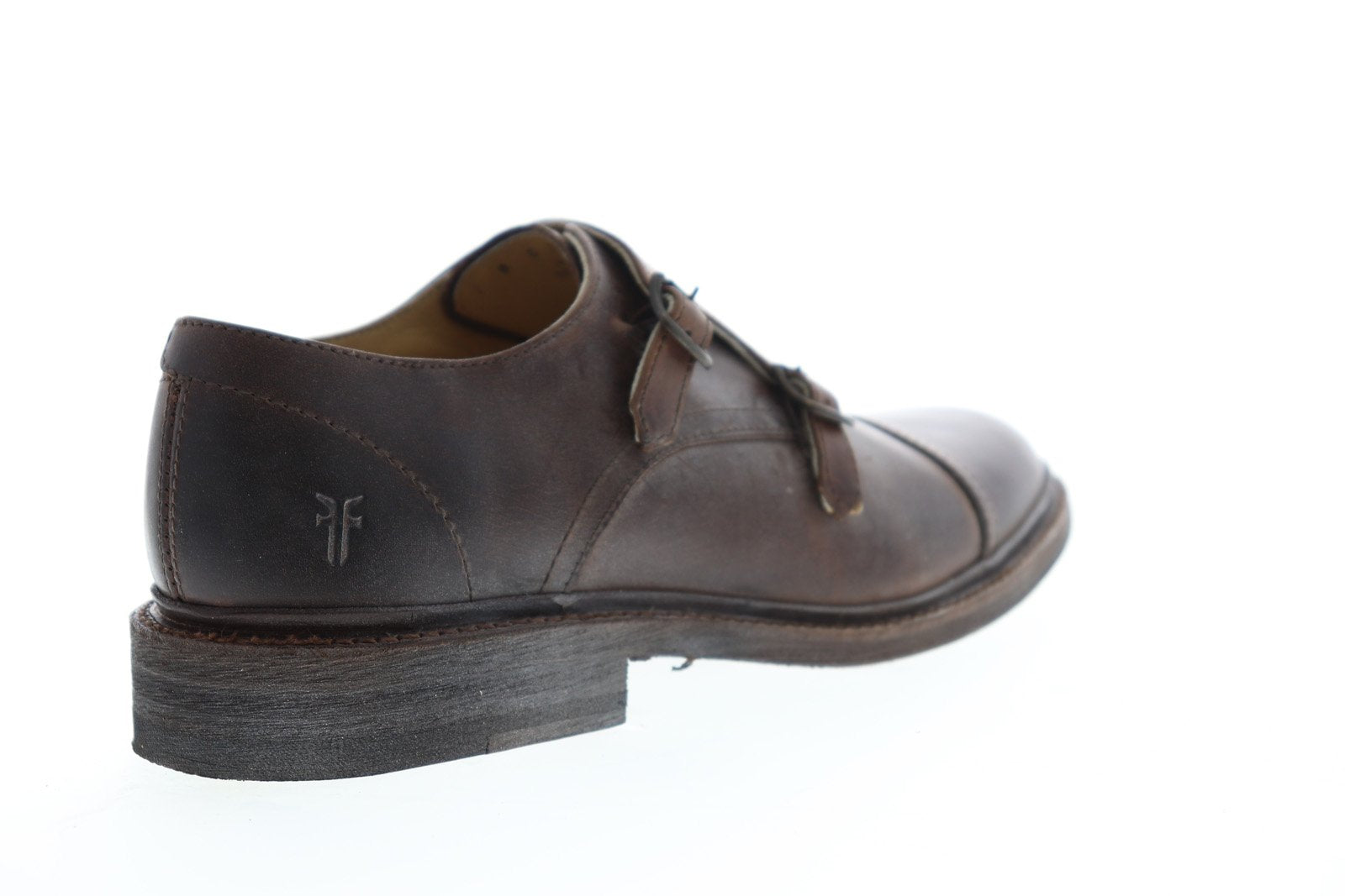 Frye James Double Monk 84120 Mens Brown Leather Monk Strap  display picture 1