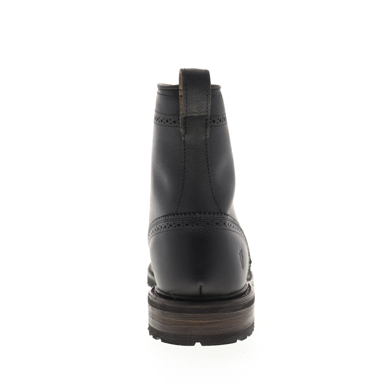 Frye James Lug Wingtip Boot 84123 Mens Black Leather Lace Up  display picture 1