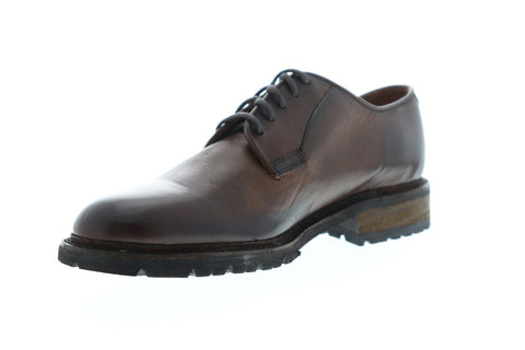 Frye James Lug Oxford 84459 Mens Brown Leather Casual Lace Up Oxfords Shoes