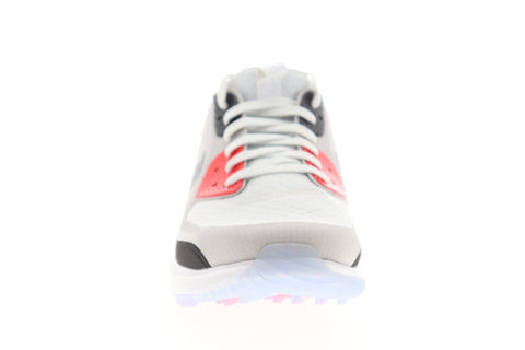 Nike Air Zoom 90 IT 844648-100 Womens White Canvas Lace Up Athletic Golf Shoes