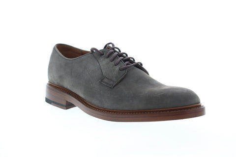Frye Jones Oxford 84603 Mens Gray Nubuck Casual Lace Up Oxfords Shoes