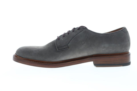 Frye Jones Oxford 84603 Mens Gray Nubuck Casual Lace Up Oxfords Shoes