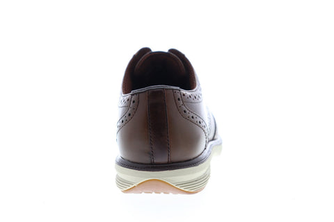 Nunn Bush Maclin St. 84727-249 Mens Brown Leather Lace Up Dress Oxfords Shoes