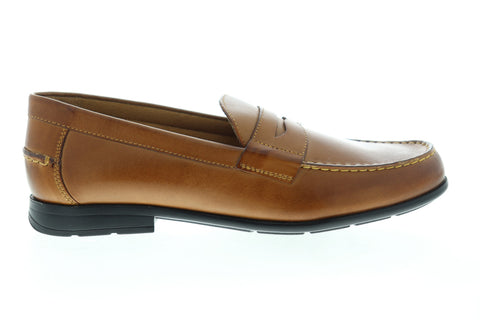 Nunn Bush Drexel 84744-221 Mens Brown Leather Low Top Penny Loafers Shoes